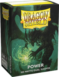 100 Matte Dual Sleeves Power Dragon Shield