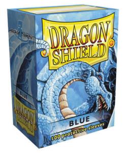 100 Protective Sleeves Dragon Shield Classic Blue
