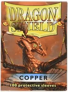 100 Protective Sleeves Dragon Shield Copper pas cher