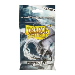 100 Perfect Fit Inner Card Sleeves Dragon Shield