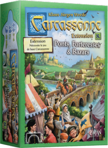Carcassonne - 8 : Ponts, Forteresses & Bazars - Nouvelle Edition