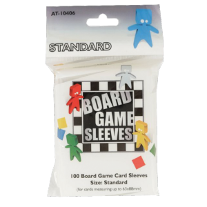 100 Board Game Sleeves - Standard Size 63*88 mm