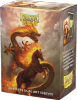 100 Matte Dual Art Sleeves Dragon Shield Fire Horse