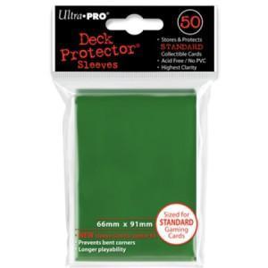 50 Deck Protector Solid Green Standard