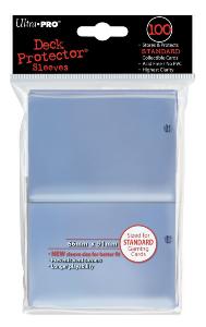 100 Deck Protector Sleeves Clear Standard