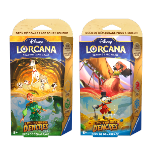 Lorcana : Les Terres d'Encre - Les 2 Decks de Démarrage Différents