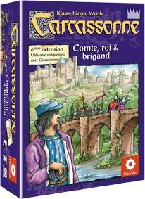 Carcassonne - 6 : Comte, Roi & Brigand - Nouvelle Edition