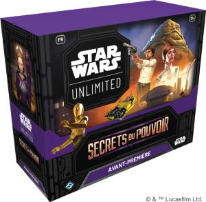 Avant-premire Star Wars Unlimited : Secrets du Pouvoir