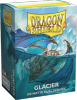 100 Matte Dual Sleeves Glacier Dragon Shield