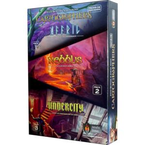 Cartographers - Packs de Parchemins 1, 2 et 3