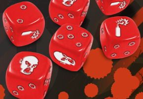 Zombicide - Set de Dés Rouges