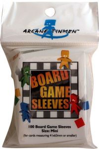 100 Board Game Sleeves - Mini Size 41*63 mm