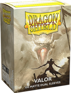 100 Matte Dual Sleeves Valor Dragon Shield
