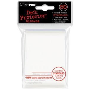 50 Deck Protector Solid White Standard